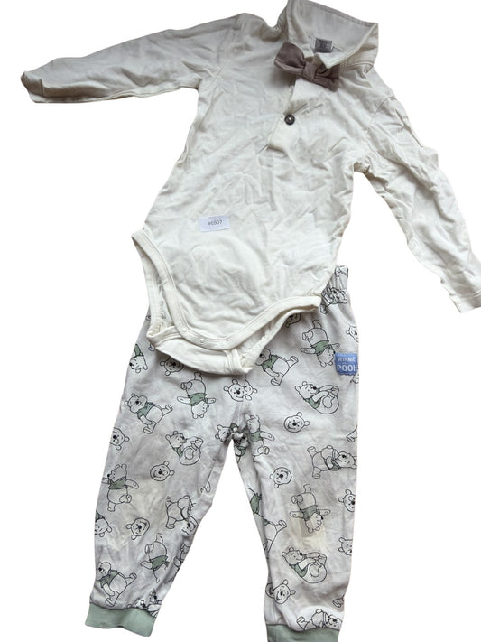 Bodysuit and trousers set - Size 86