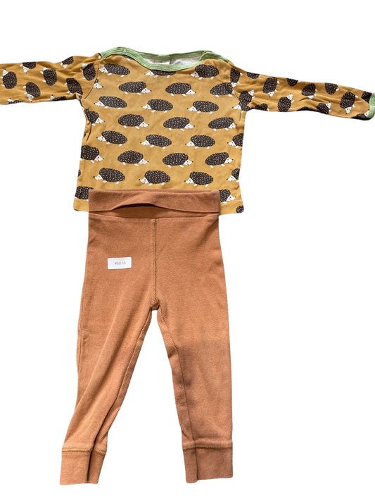 Pullover mit Igel-Muster - Gr. 74