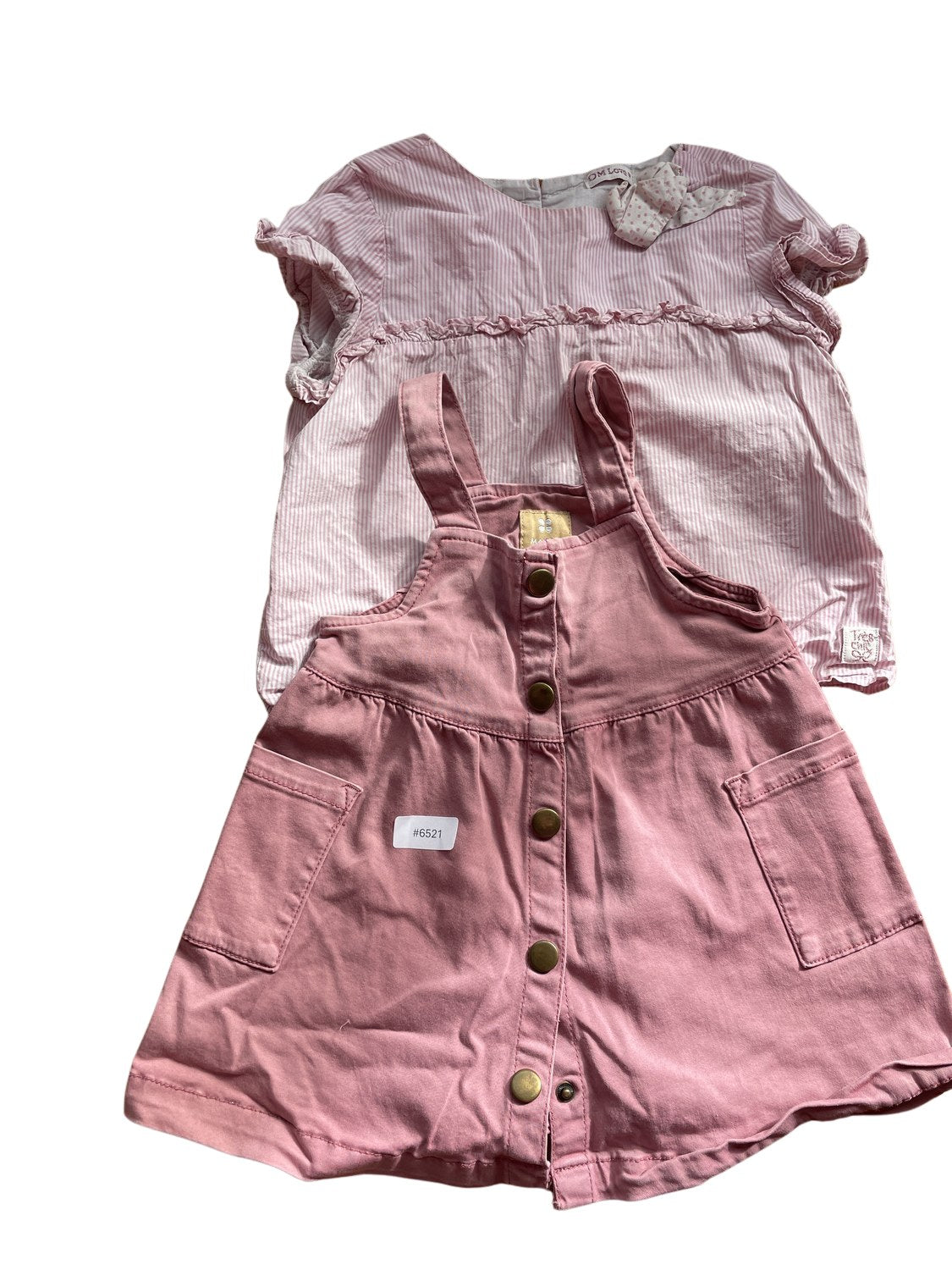 2er Set Kleid und Shirt - Gr. 80
