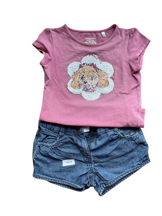 Shirt und Shorts Set - Gr. 116