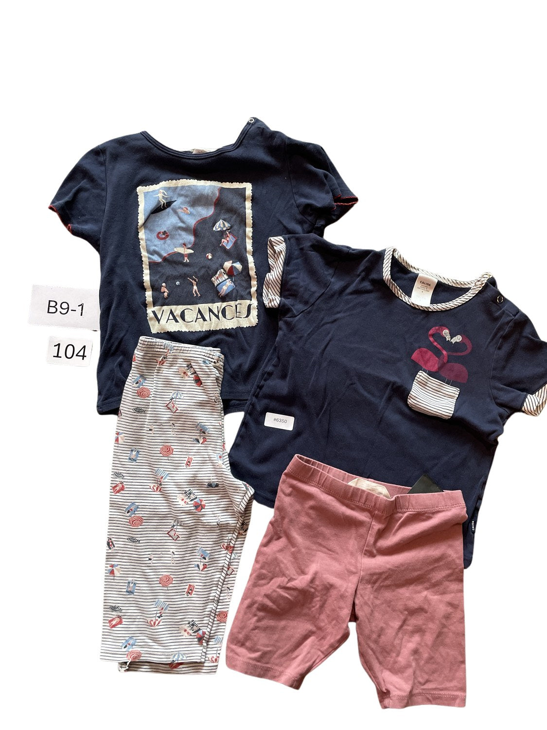2er Bundle T-Shirt und Shorts - Gr. 104