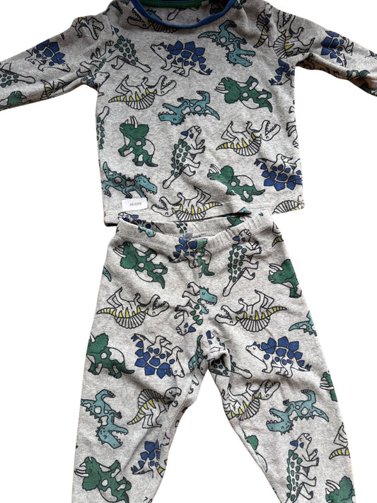 Dinosaur Pajama Set - Size 92
