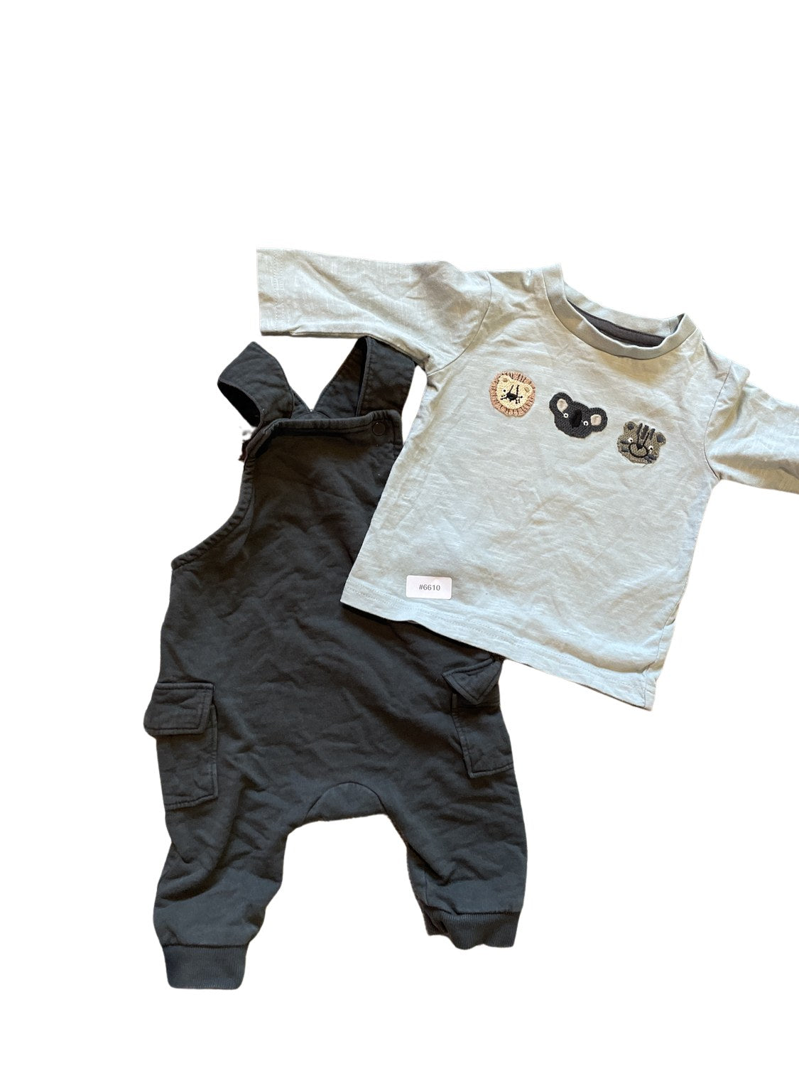 Set Langarmshirt und Latzhose - Gr. 68