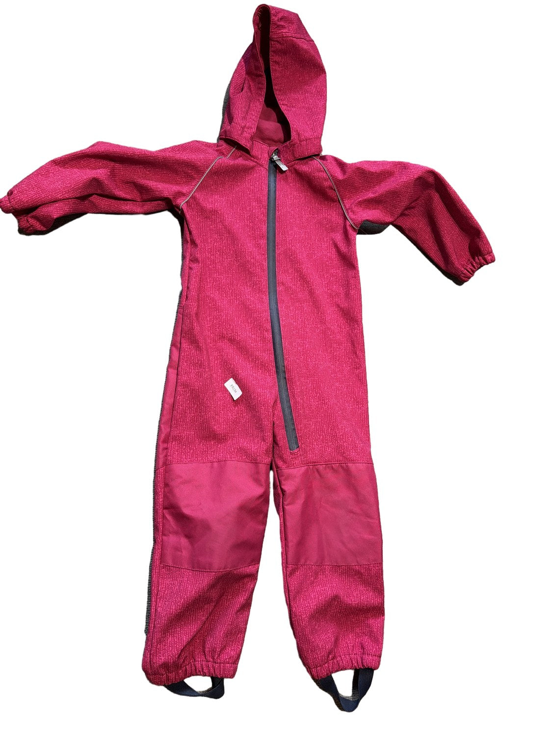 Survêtement en polaire rose à capuche - T. 98