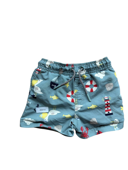Swim trunks with nautical pattern - Size 74