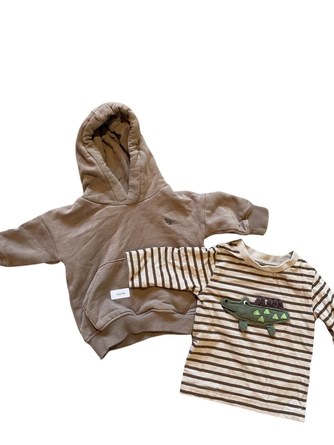 2er Bundle Sweatshirt und Langarmshirt - Gr. 68