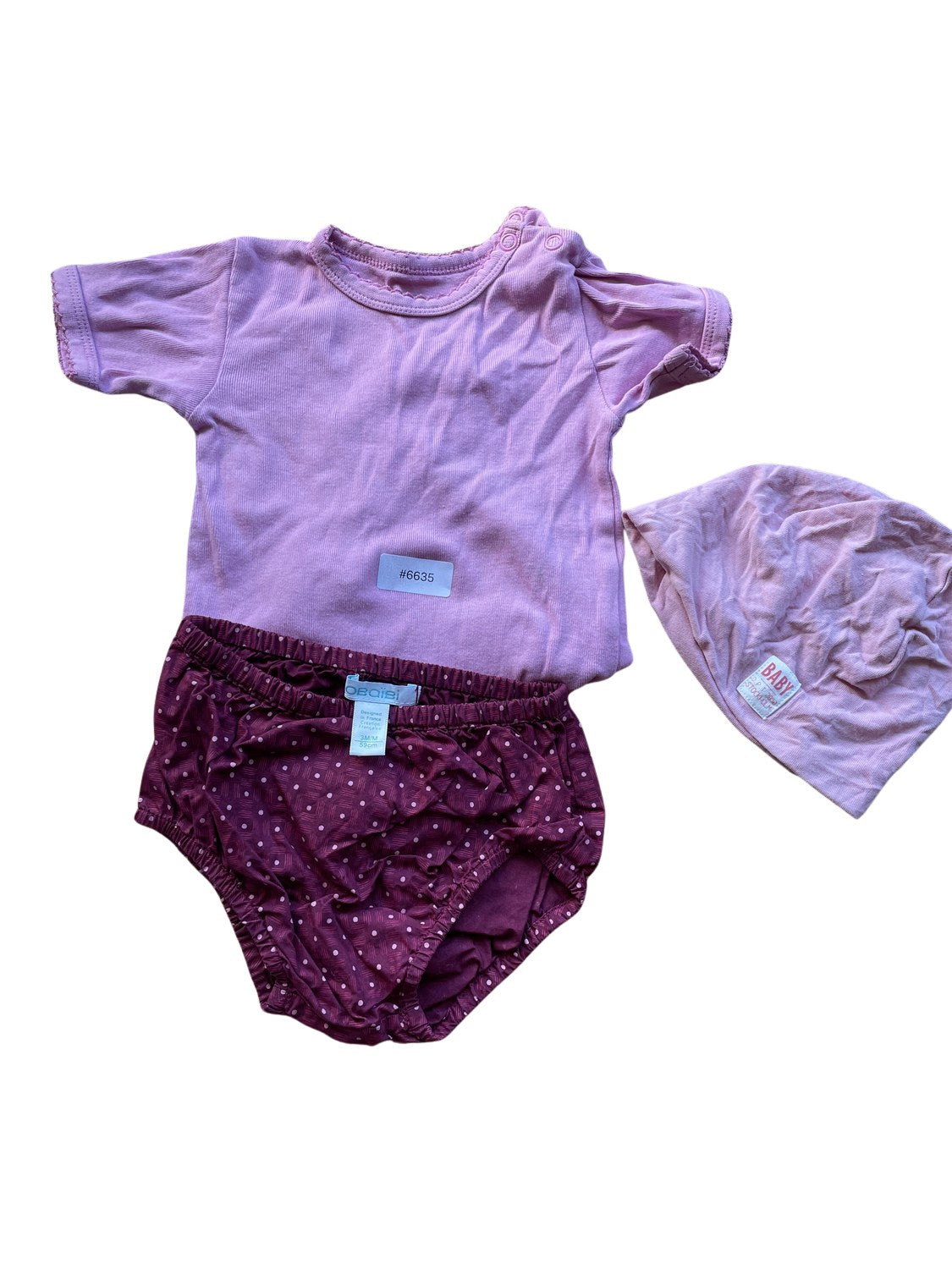 Set Body, Hösli und Mütze - Gr. 62