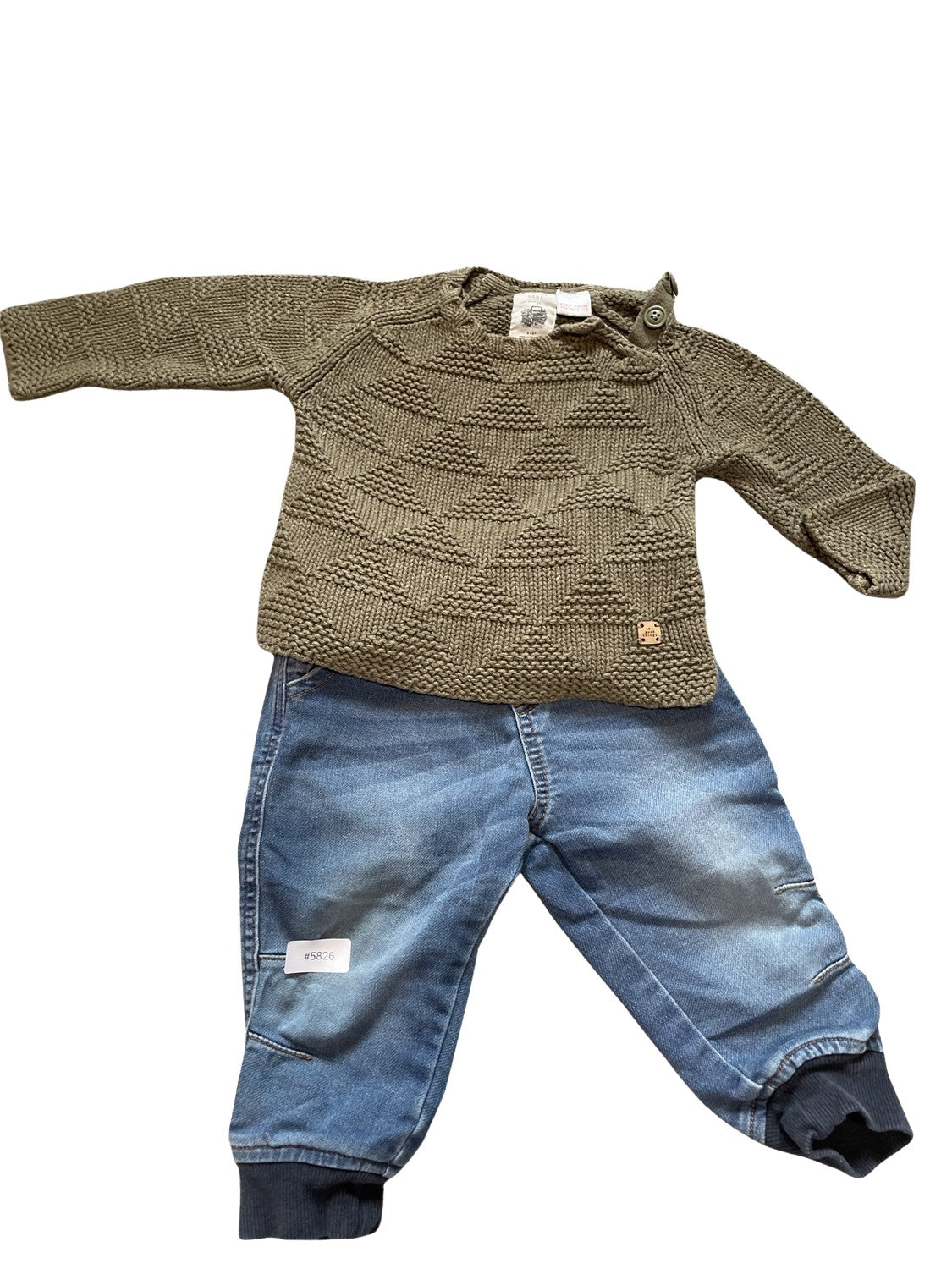 Pullover und Hose Set - Gr. 74