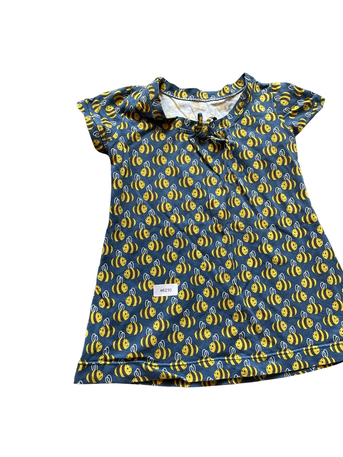 Kleid mit Bienenmuster - Gr. 92