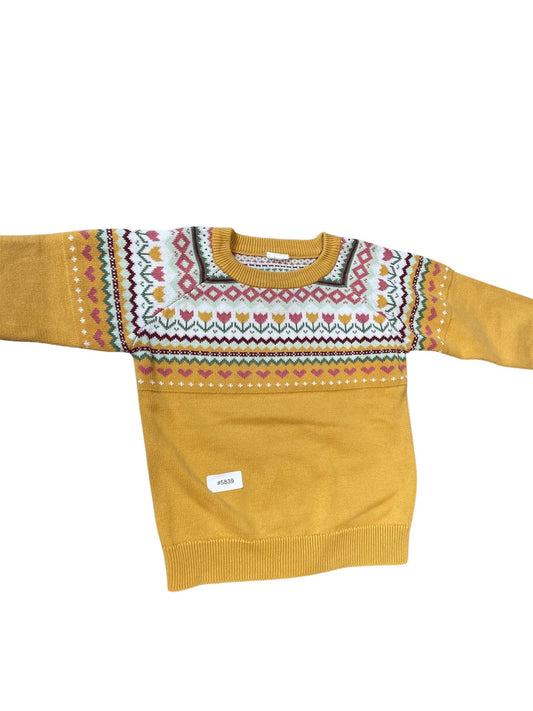 Pullover mit Mustern - Gr. 104