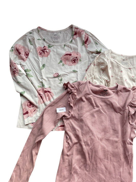 3er Bundle Langarmshirts - Gr. 122