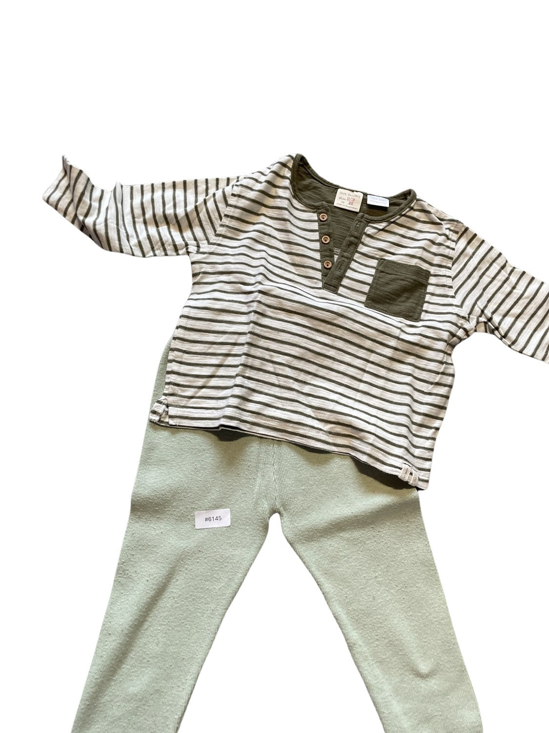 Langarmshirt mit Hose - Gr. 86