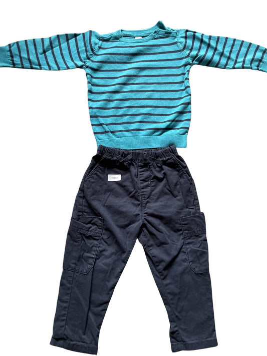 Set Pullover und Hose - Gr. 92