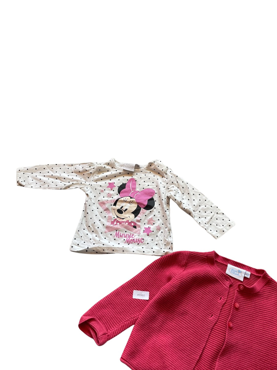 Langarmshirt Minnie Mouse - Gr. 74