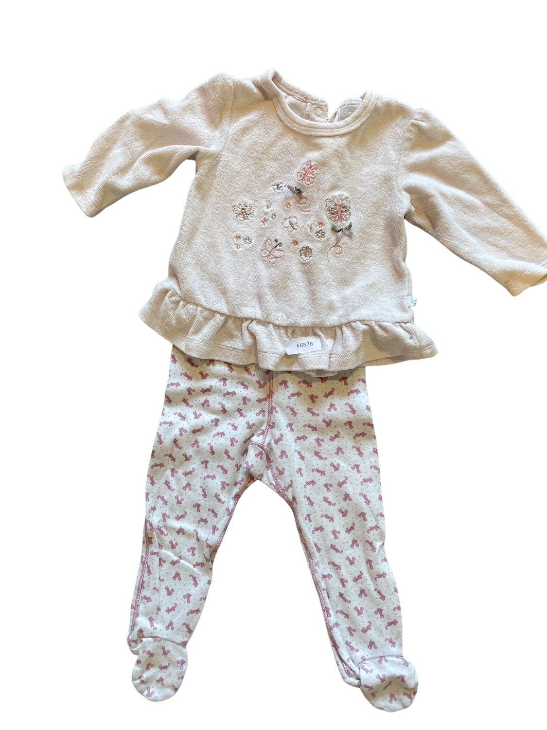 Langarmshirt & Stramplerhose - Gr. 68