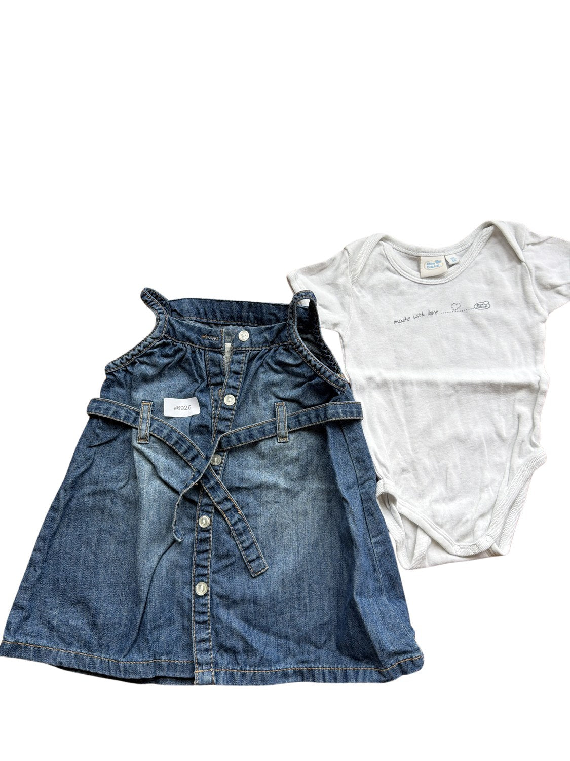 2er Bundle Kleid und Body - Gr. 62