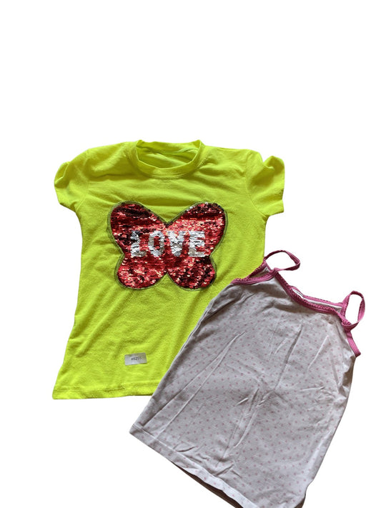 2er Set Shirt und Unterhemd - Gr. 122