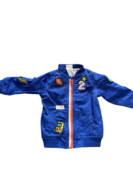 Jacke mit Aufnähern - Gr. 74