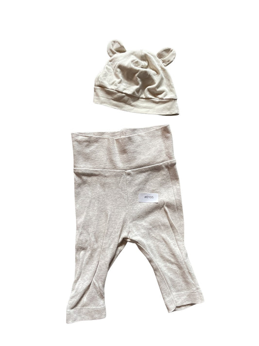 Mütze und Hose Set - Gr. 56