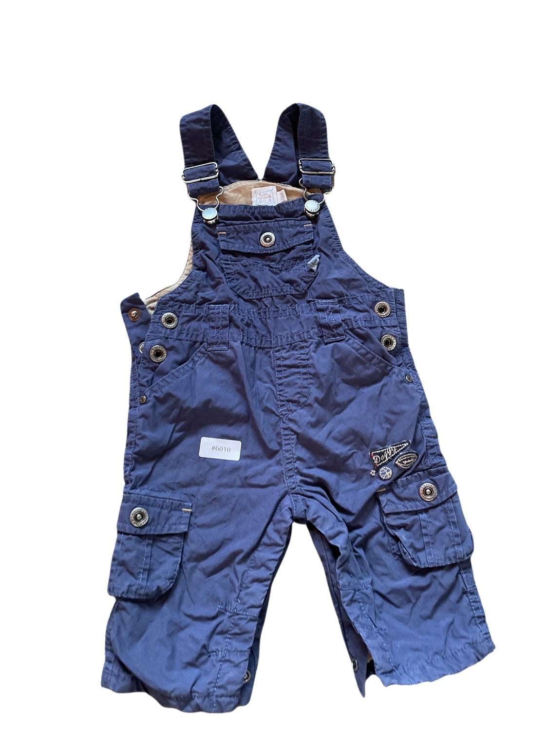 Blaue Latzhose - Gr. 68