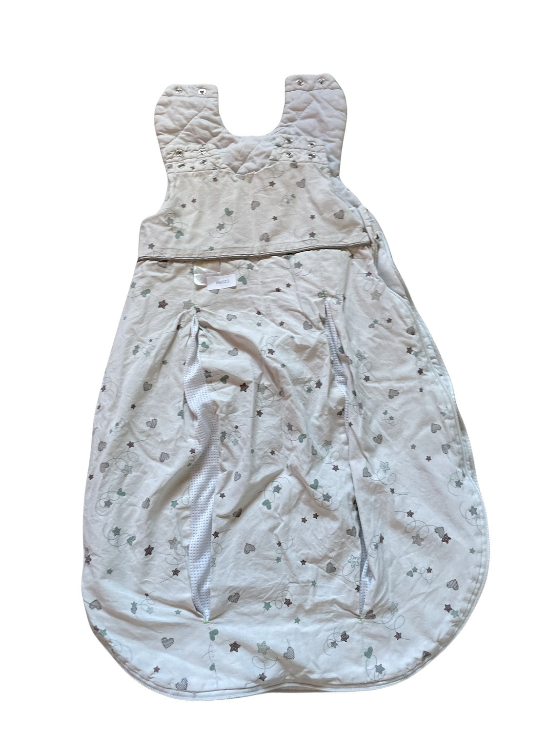 Schlafsack mit Herzmotiv - Gr. 68