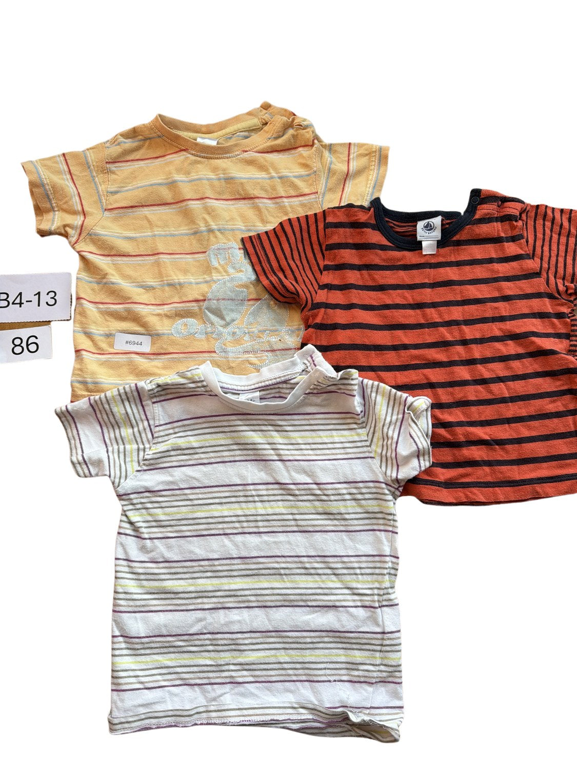 3-Pack of T-Shirts - Size 86