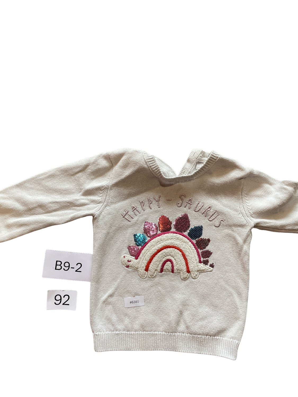 Pullover mit Dinosaurier-Motiv - Gr. 92
