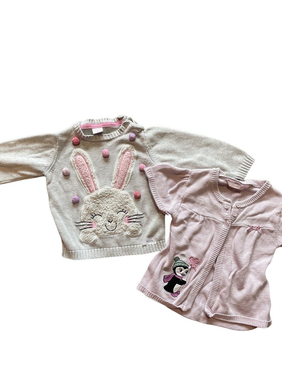 2er Set Pullover und Strickjacke - Gr. 92