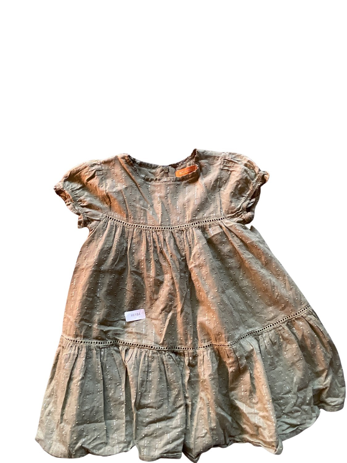 Mädchenkleid mit Spitze - Gr. 92