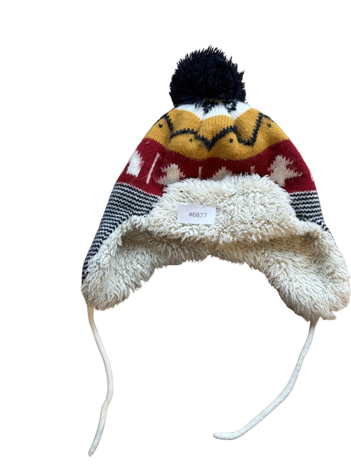 Cute Beanie with Pom-Poms - Size 80