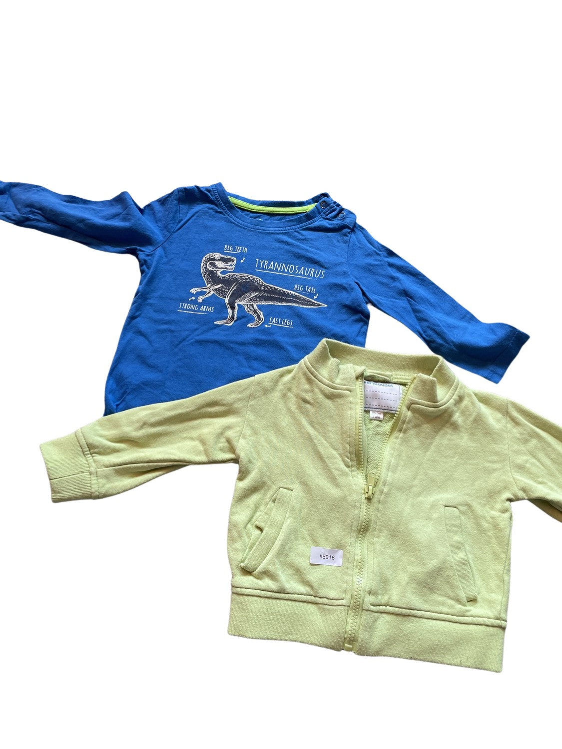 Set Langarmshirt und Jacke - Gr. 86