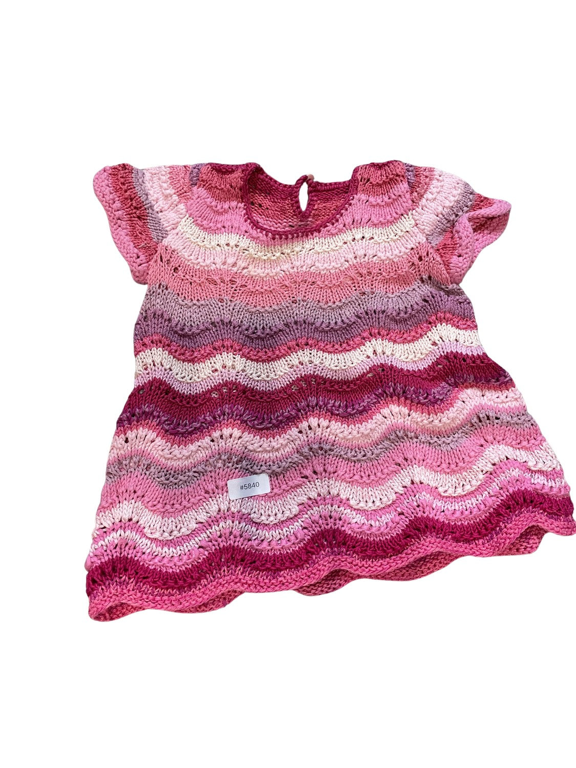 Kleid in Rosa- und Pinktönen - Gr. 104