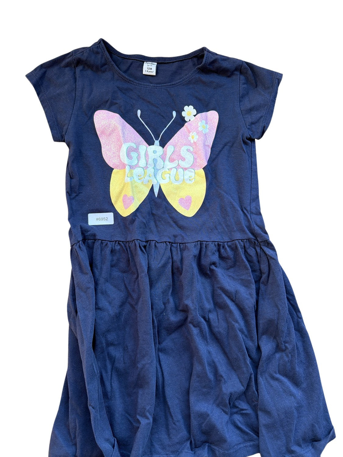Robe à motif papillon - T. 128