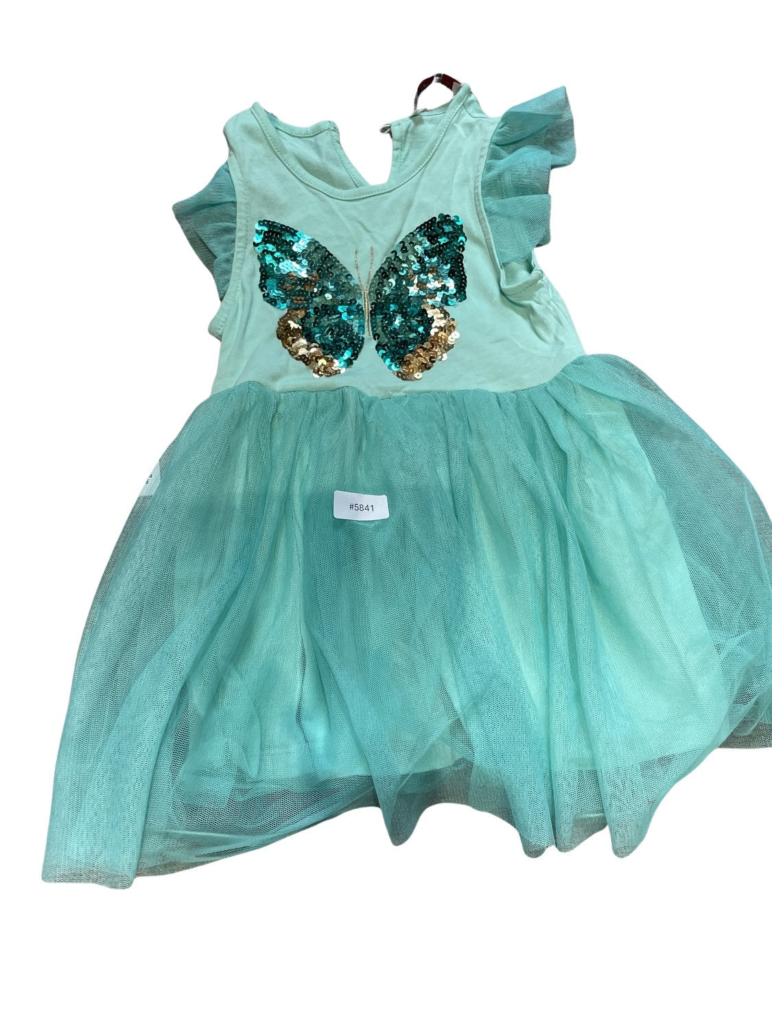 Kleid mit Schmetterling - Gr. 104
