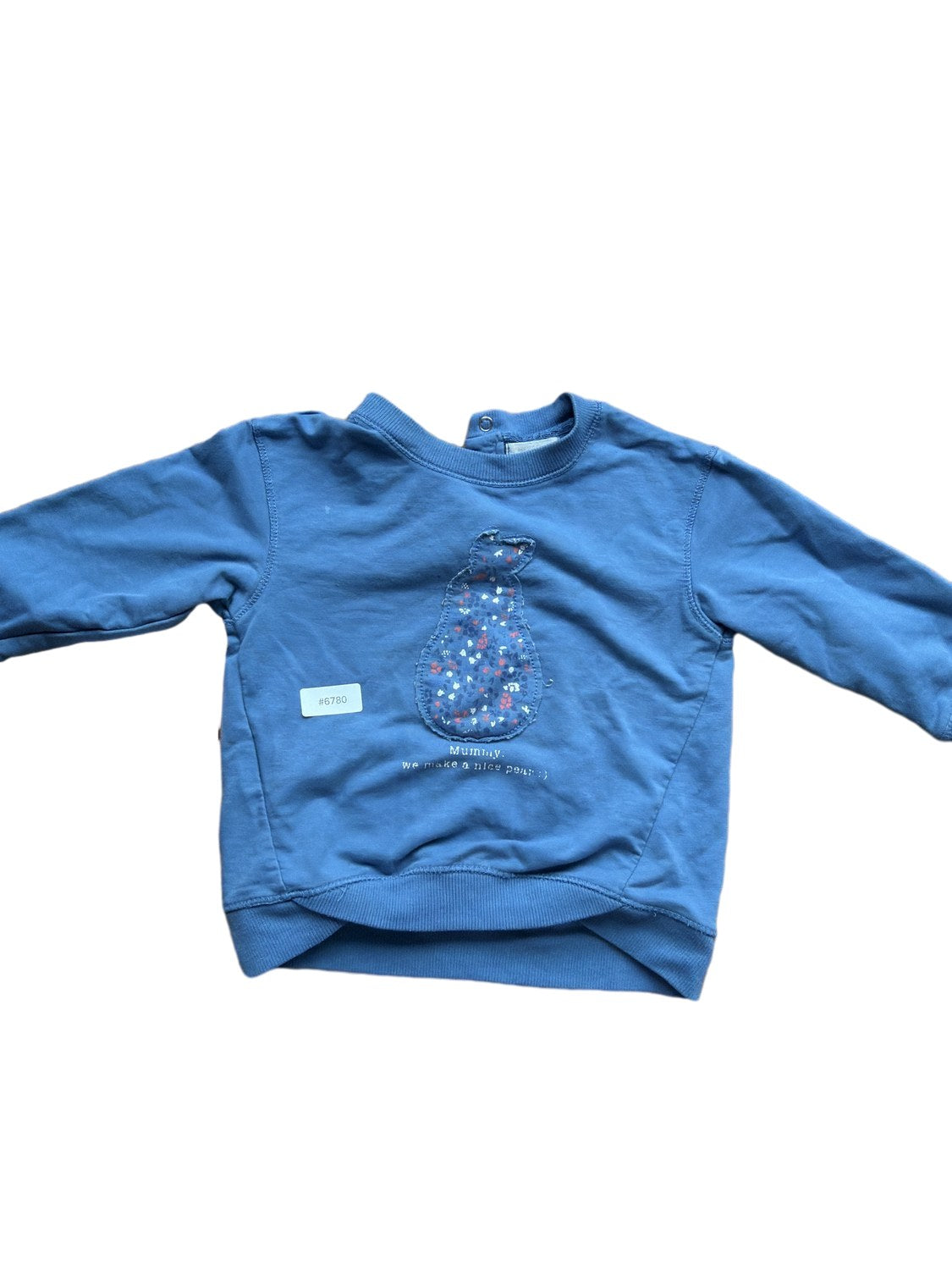 Kinder Sweatshirt mit Bärenmotiv - Gr. 98