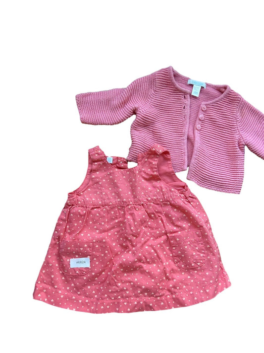 Ensemble robe et cardigan - Taille 50