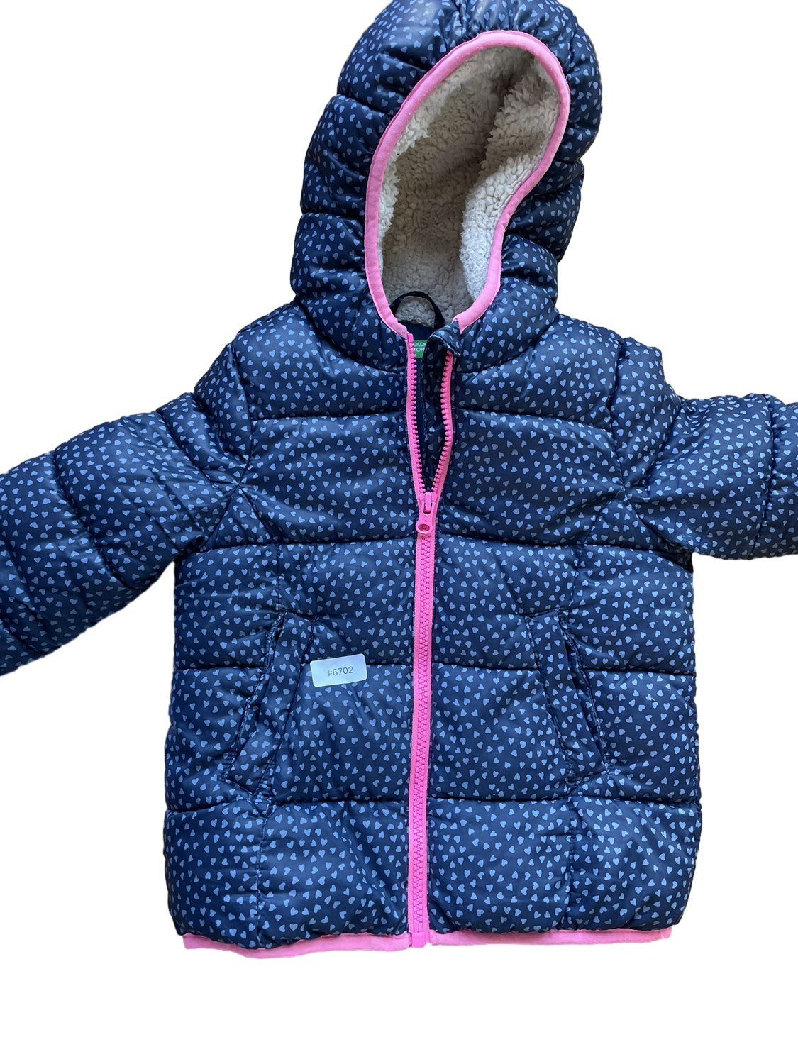 Veste doublée à capuche - Taille 104
