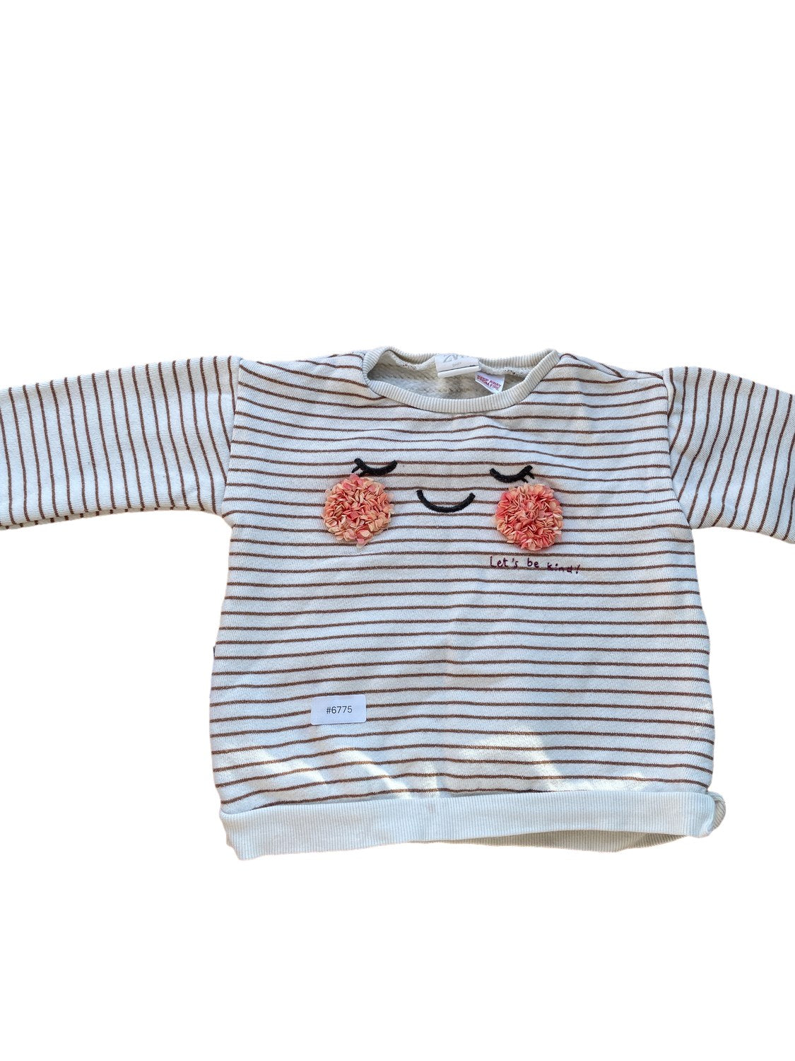 Lustiger Streifenpullover - Gr. 98