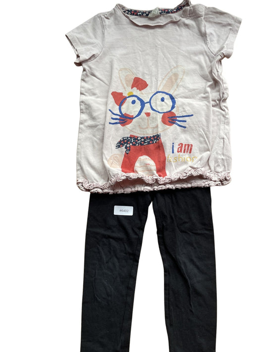 Set mit T-Shirt und Leggings - Gr. 86