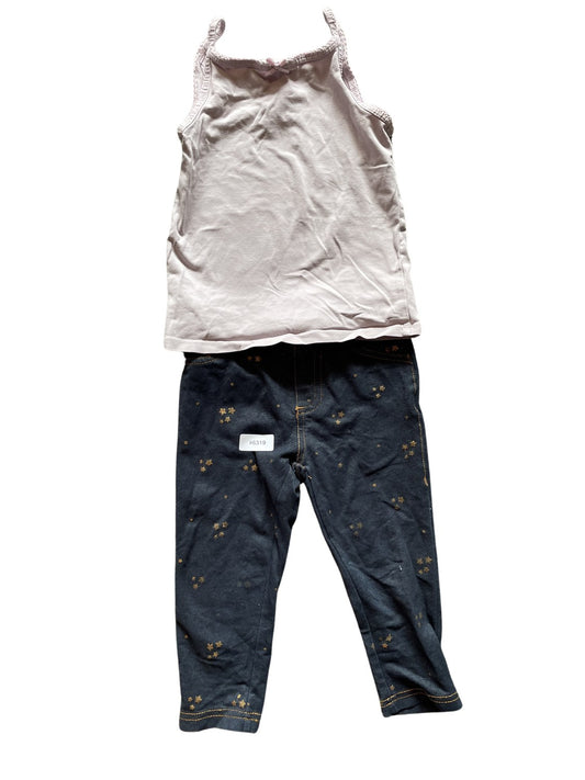 Set Tanktop und Leggings - Gr. 98