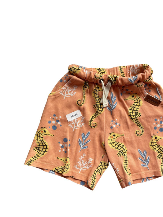 Shorts mit Seepferdchen-Motiv - Gr. 98