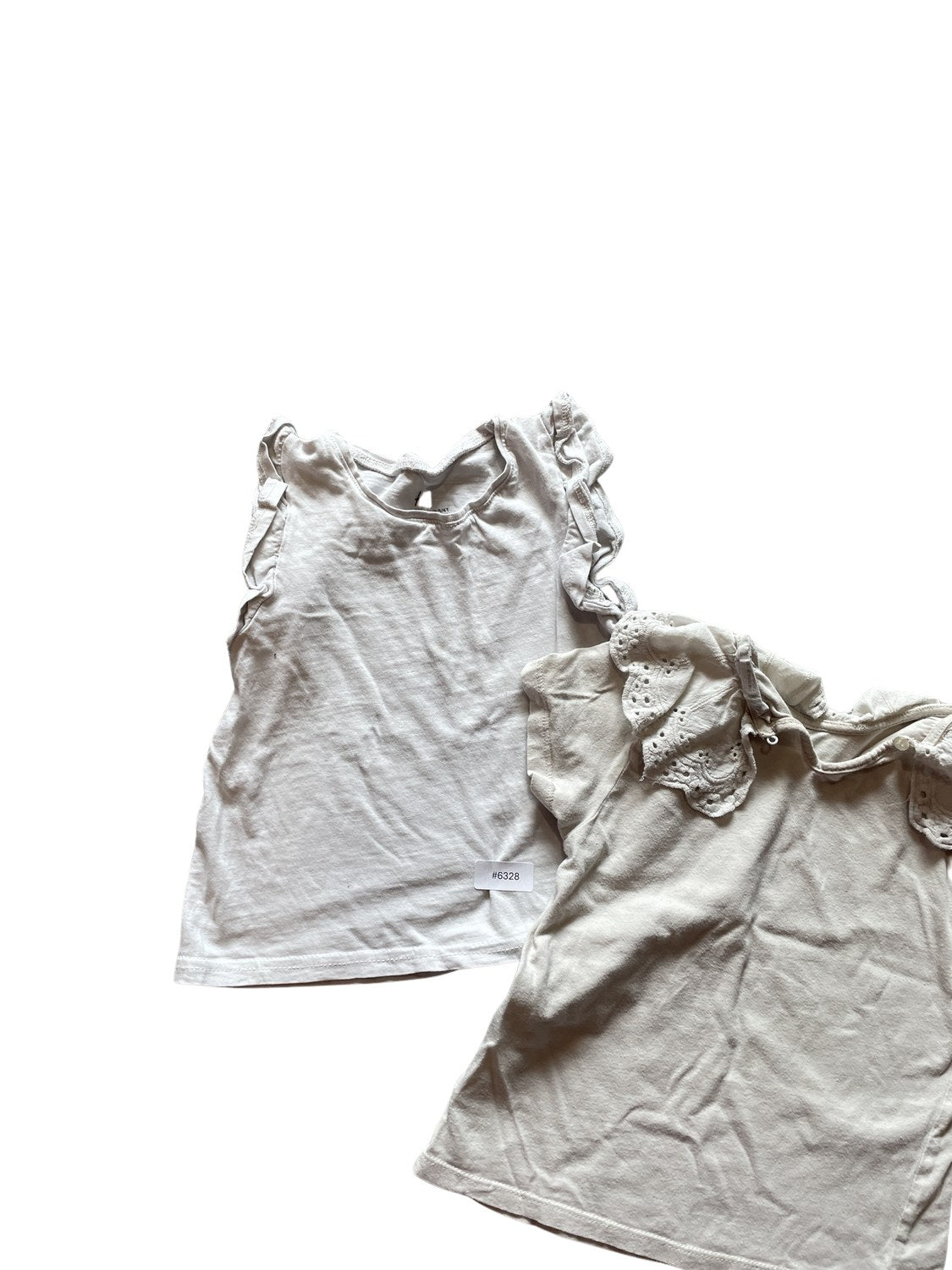 2er Bundle Shirts mit Rüschen - Gr. 98