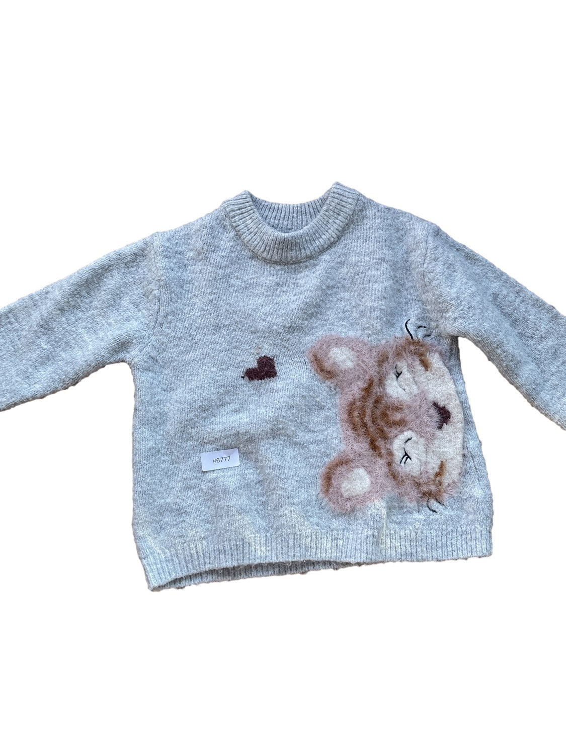 Pullover mit Tiermotiv - Gr. 98