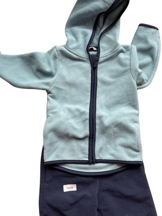 Fleecejacke mit Hose - Gr. 86