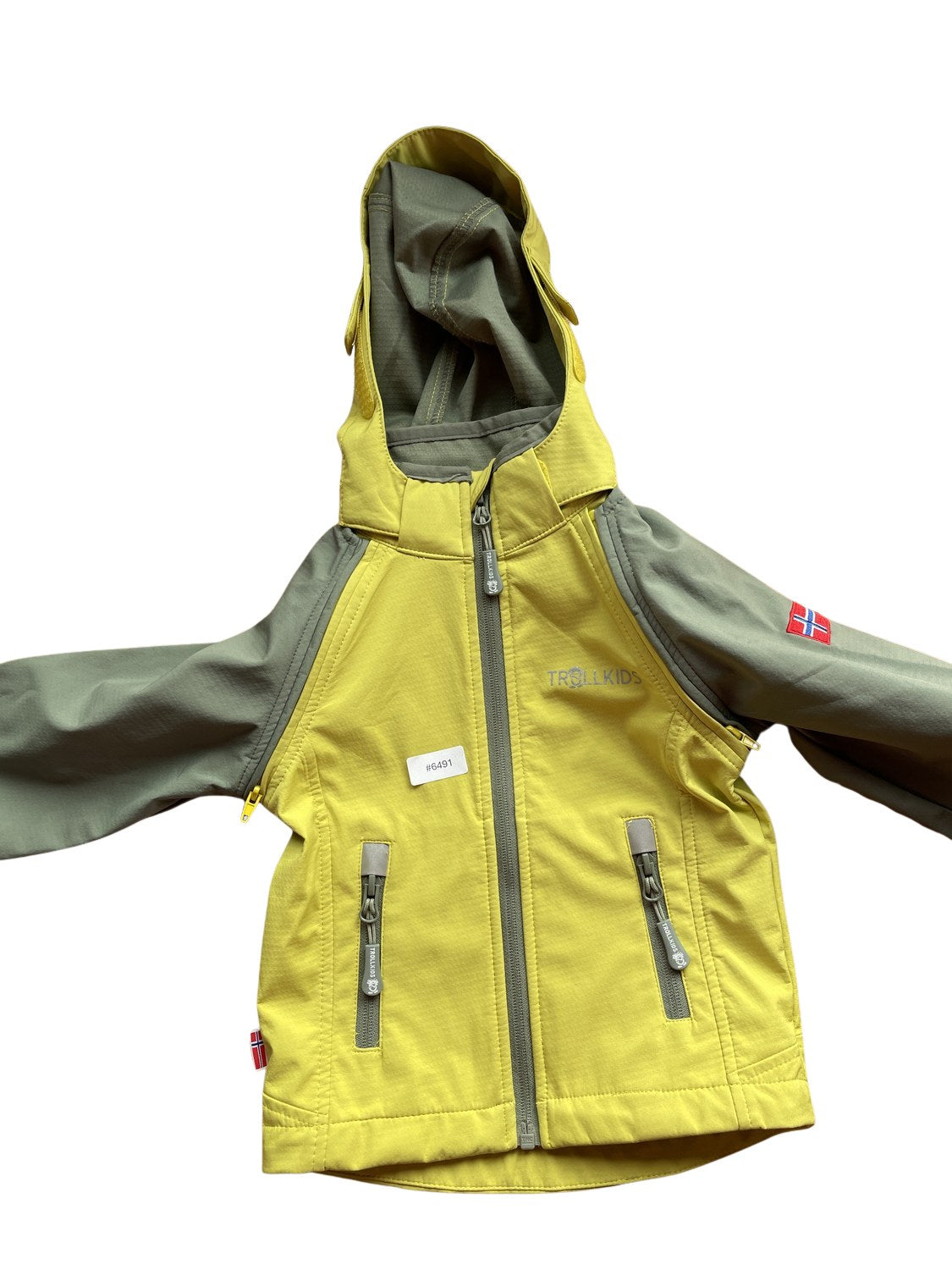 Softshelljacke mit Kapuze - Gr. 92