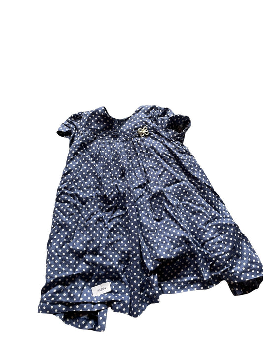 Punktmuster Kleid - Gr. 92
