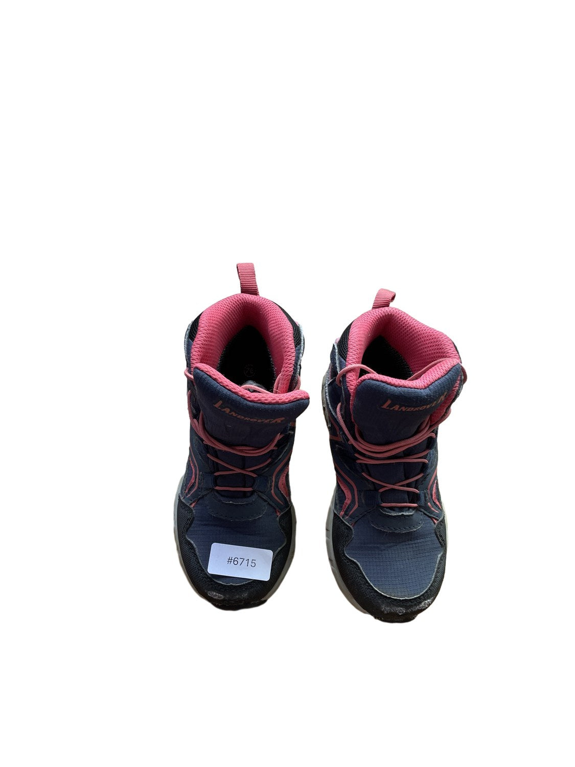 Dunkelblaue Turnschuhe mit rosa Details - Gr. 26