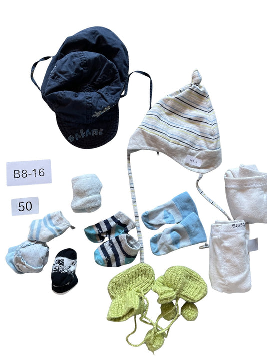 Set Mützen und Socken - Gr. 50