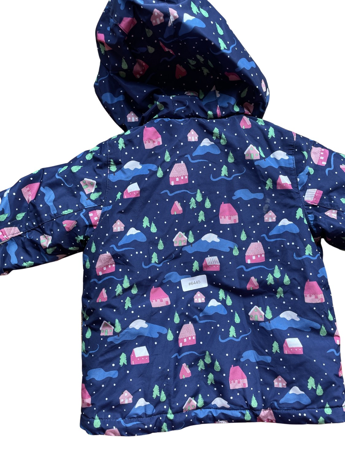 Bedruckte Jacke mit Kapuze - Gr. 98