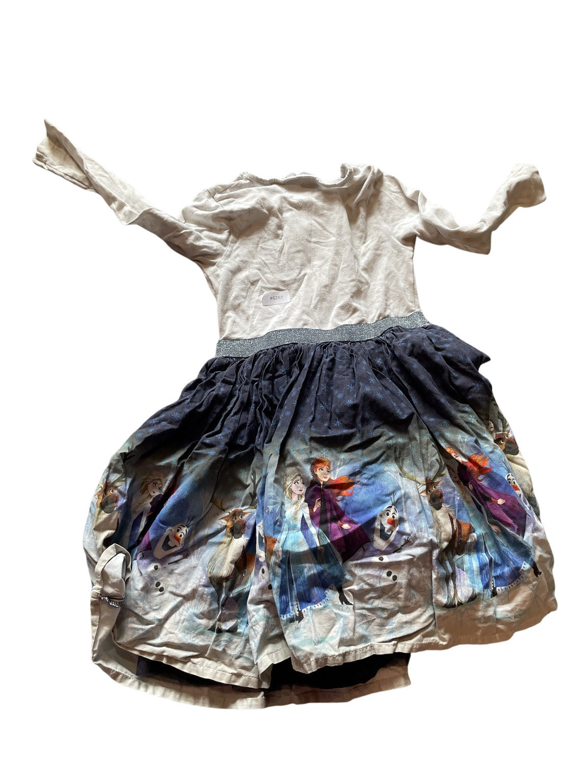Langarmkleid mit Frozen-Motiv - Gr. 116